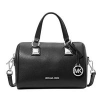 Michael Kors Grayson Logo Boston Bag Women handbags Black 35S6SGYC1L-BLACK Basic Set (Bag+Dust Bag)