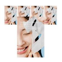 COSRX Hydrium Triple Hyaluronic Water Wave Sheet Mask 5 Sheets – Deep Hydration Face Mask for Dry & Dehydrated Skin