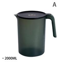 Pitcher Plastic Cold Water Bottle And Cups Set Home Large Capacity Water Jug