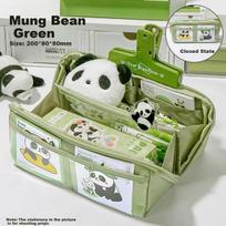 Touch Fish Pencil Case, Capybara Panda High-Quality Large Capacity Stationery Box, Extra Large Pencil Case, Multifunctional Creative Design