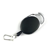 ID Lanyard ABS Chain Clips Anglers Name Tag Card Badge Holder Retractable Pull Key Ring Badge Reel juoda