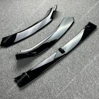 Front Splitter Bumper Lip for Seat Leon Mk2 Cupra FR Pre-Facelift 2005-2009 Spoiler Body Kit Tuning Bumper Blade Accessories Gloss Black