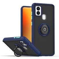 For Samsung Galaxy A21S Case Magnetic Ring Holder Shockproof Armor Cases For Galaxy A 21s A21 s GalaxyA21s Matte Hard Back Cover Galaxy A21s