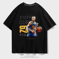 Golden State Warriors Curry No. 30 short-sleeved t-shirt summer youth student basketball sports trendy brand loose cotton half-sleeved 150XXS