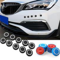 Car Body Dots Bumper Stickers Diy Bumper Door Cushion Shock Absorbing Pads Car Body Anti-scratch Bumper Stickers Exterior Parts juoda