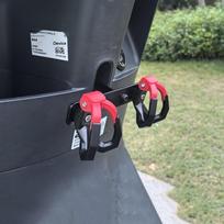 Motorcycle Double Hook Luggage Bag Hanger No Drilling Required Front Bumper Hook Modified Hook E-Bike Motor Accessories
