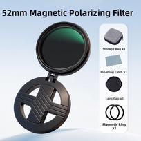 52mm 67mm Adjustable ND Filter Adjustable ND2-400 Phone ND Filter Kit Camera Lens Clip  For Vlog 52mm-A