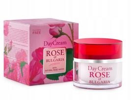 Kremas rose of bulgaria - drėkina, regeneruoja, jautriai odai 50 ml