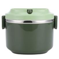 Single Layer1L Portable Food Container Thermal Bento Lunch Box  For Office 1 Layer