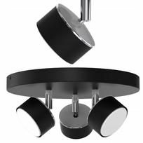 Plafon sufitowy reflektor czarny chrom ruchomy led gx53 polska lampa