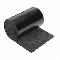 Valties priekabos grindų kilimėlis Dvisluoksnis veltinis Juodas Jūrinis guolio kilimas Lauko pakrovimui 20CM X 6M black