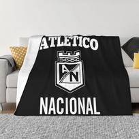 Atletico Nacional Colombia Medellin Futbol Blanket Fluffy Fashion High-Quality Bedding Throws For Sofa Bedroom Size: 75*100cm, Weight: 230 GSM