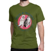 Olivia Meredith Geriausių draugų marškinėliai Unisex Moteriški Medvilniniai Humoro Marškinėliai O formos iškirpte Marškinėliai trumpomis rankovėmis Drabužiai Grafiniai Unisex 4XL