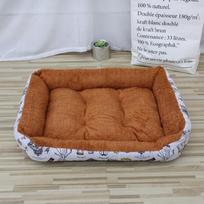 Pet Nest Rectangular Dog Kennel Thickened Warm Mat Large Dog Golden Retriever Small Dog Kennel Adult Cat Kids Nest No. 1 (45 * 30)