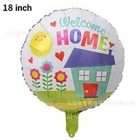 Welcome Home! Welcome Home Alphabet Balloon School Party Balloon Set Aluminum Film Balloon Welcome Home Ball