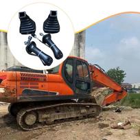 2 Pieces Excavator Joystick Lever with Sleeve Assembly Joysticks Controller Part Dust