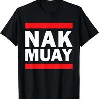 Nak Muay Thai Kickboxing KnuckMuay Thai Kickboxing Kickboxer Fighter MMA T-Shirt S juoda