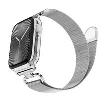 Milanese Women Strap for Apple Watch Ultra 2 49mm 10 46mm 42 Magnetic Loop Band for iWatch 9 8 7 SE 6 5 4 38mm 41 45 44 Bracelet For iwatch 10 46mm sidabras