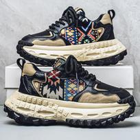 New spring retro Hong Kong style student casual sports shoes platform dad shoes 39 standard sneaker size juoda