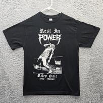 Power Trip T Shirt Metal Band Riley Gale Rest In Power Men Medium Rock Tee 3XL
