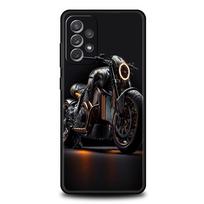 Motorcycle Phone Case for Samsung Galaxy A15 A14 A25 A54 A34 A51 A71 A72 A73 A32 A52 A52S A11 A21S A31 A41 5G Soft Shell Capas samsung A25