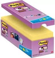 3M Post-it lipnūs lapeliai kvadratiniai geltoni 90 lapų (65416SYP)