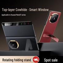 Huawei Mate X7 Folding Phone Leather Flip Case with Rotating Stand Huawei Mate X7/X7 Collector's Edition