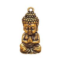 Miniature Sakyamuni Buddha Pendant Brass Crafts Mini Buddha Figurine  Car Accessories varis