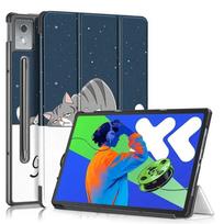 For Lenovo Idea Tab Pro 12.7' Case Trifold Magnetic Leather Stand Hard Smart Cover For Xiaoxin Pad 12.7 2025 TB-375FC TB-373FU Tab Pro 12.7 2025