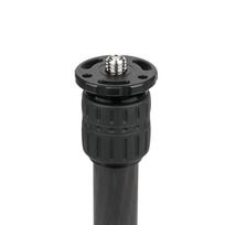 ER222C 22mm Tube Diameter Carbon Fiber Tripod Extender 2 Section Center Column Extension Tube Compatible with Zhiyun