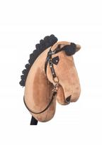 New western-style hobby horse bridle