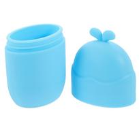 Blue Silicone Face Massage Ice Roller Skin Care Tool for Home Use
