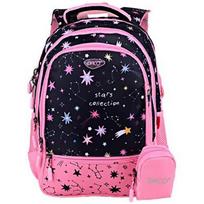 DACO GH3017 38cm Backpack Laptop Bag Waterproof Large Capacity Unisex Casual Travel School Verde/Negru