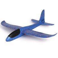 1Pcs 48cm EPP Foam Hand Throw Airplane Model Outdoor Launch Glider Plane Gift Toy mėlyna
