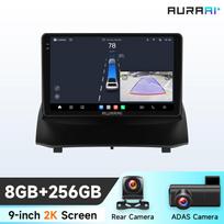 Hizpo 2K Screen Wireless Apple Carplay Android Auto for Ford Fiesta VI SYNC Car Radio Infotainment Multimedia IntelligentPlayer GPS Bluetooth Stereo S8 8Core 8G 256G9inch AHDC1,ADASC2