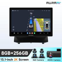 Hizpo 2K Screen Wireless Apple Carplay Android Auto for Ford Fiesta VI SYNC Car Radio Infotainment Multimedia IntelligentPlayer GPS Bluetooth Stereo S8 8Core 8G 256G13.1inch ADASC2,360C3