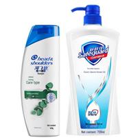 Safeguard & Head & Shoulders Shower Gel & Shampoo Bundle