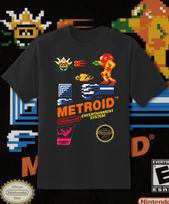 Metroid NES Box art Retro Game shirt Youth to Adult  S-6XL! Fast Ship! Unisex T-Shirt XL