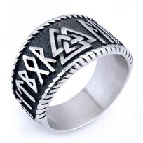 Odin Rune Viking Warrior Ring Norse Mythology Themed Mens Ring no. 8