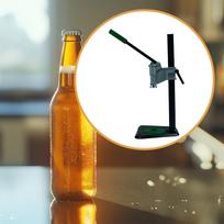 Manual Beer Bottle Capper Sealer Comfort Handle Fit 26-29mm Crown for Sealing Multifunctional Heavy