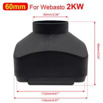 42mm/60mm/75mm 2KW 5KW Oro išleidimo angos dangtelis Oro dyzelinio stovėjimo šildytuvo dalys Webasto Automobiliui Sunkvežimiui Autobusui Kemperiui Valtis black