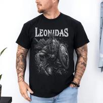 Leonidas Sparta t-Shirt Spartan Warrior Tee  Ancient Greece History T-Shirt 300 Spartan King Greek Warrior Gift S įvairiaspalvis