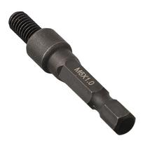 Chrome Vanadium Steel Hex Shank Power Drill Adapter for Screw Connections In & External Teeth M6
