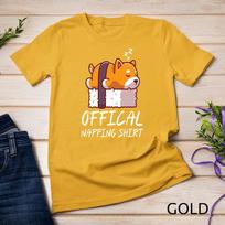Cute sleeping shiba inu dog Official Napping Unisex T-shirt 3 L