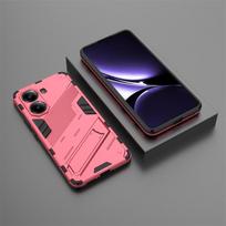 For Xiaomi Poco X7 Pro 5G Case Armor Kickstand Shockproof Back Cover For Pocco Poko Little X7 X 7 Pro Car Magnetic Holder Funda Poco x7 pro rožinė raudona spalva