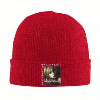 Silent Hill  Bonnet Hats Gaming Gamer Vintage Beanie Hats Custom Knit Hat Spring Funny Unisex Women Kpop Warm Cap