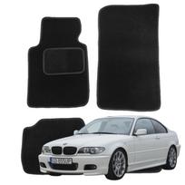 Dywaniki welurowe do bmw e46 1998-2007r wycieraczki do samochodu b