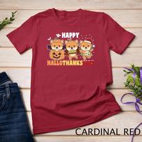 Shiba Inu Christmas Halloween Happy Hallothanksmas Tee Unisex T-shirt 1 S