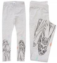 Frozen elsa kraina lodu getry legginsy spodnie dziewczęce szare 134 d077d