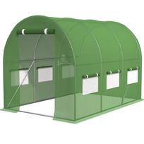Folia zamienna poszycie na tunel ogrodowy 2x3 200x300 6m2 gruba zielona